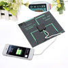 6V 3.5W 580-600MA Solar Panel USB Travel Battery Charger For Mobile Phone